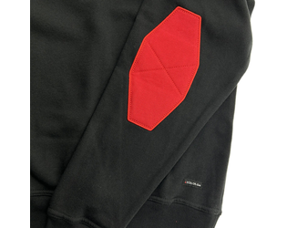 Santino Polosweater Tesla Black / Red, S