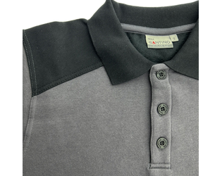 Santino Polosweater Tesla Graphite / Black, S