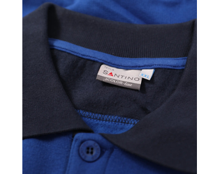 Santino Polosweater Tesla Royal Blue / Real Navy, S