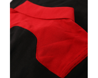 Santino Poloshirt Tivoli Ladies Black / Red, S