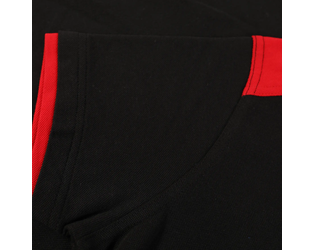 Santino Poloshirt Tivoli Ladies Black / Red, S