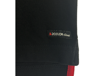 Santino Poloshirt Tivoli Black / Red, S