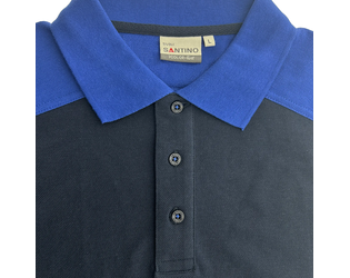 Santino Poloshirt Tivoli Real Navy / Royal Blue, S