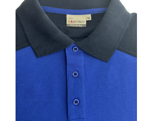 Santino Poloshirt Tivoli Royal Blue / Real Navy, S