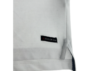 Santino Poloshirt Tivoli White / Graphite, M
