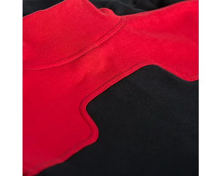 Santino Zipsweater Tokyo Black / Red, S
