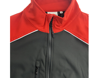 Santino Softshell Jacket Tour Black / Red, M