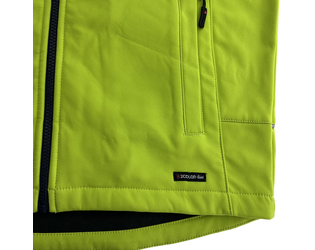 Santino Softshell Jacket Tour Lime / Real Navy, S