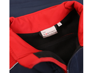 Santino Softshell Jacket Tour Real Navy / Red, S