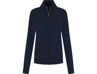 Santino Zip Cardigan Plano Ladies